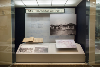 Image: Installation view of "Mills Field Memories: SFO at 80"