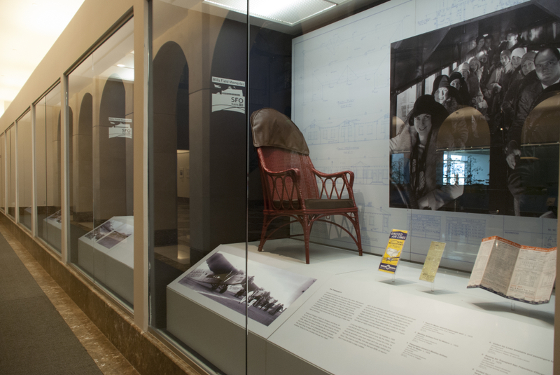 Image: Installation view of "Mills Field Memories: SFO at 80"
