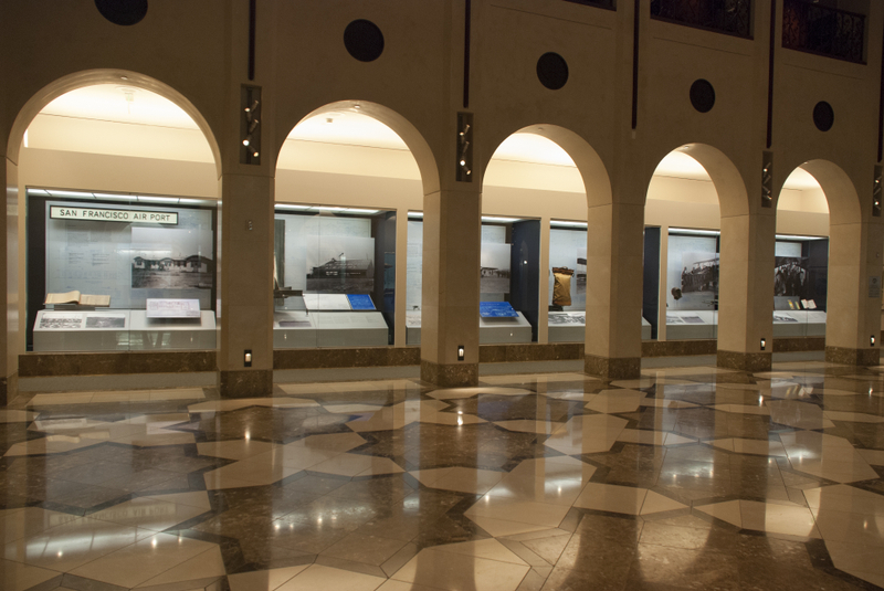 Image: Installation view of "Mills Field Memories: SFO at 80"