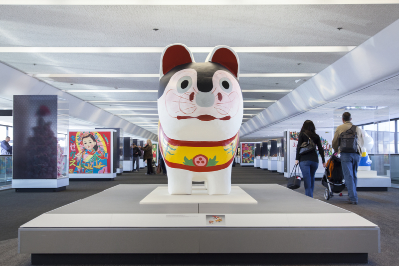 Image: Installation view of "Japanese Toys! From Kokeshi to Kaiju"