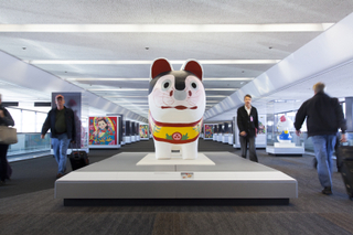 Image: Installation view of "Japanese Toys! From Kokeshi to Kaiju"