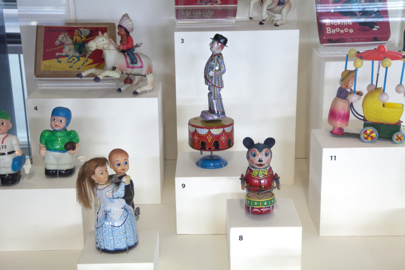 Image: Installation view of "Japanese Toys! From Kokeshi to Kaiju"