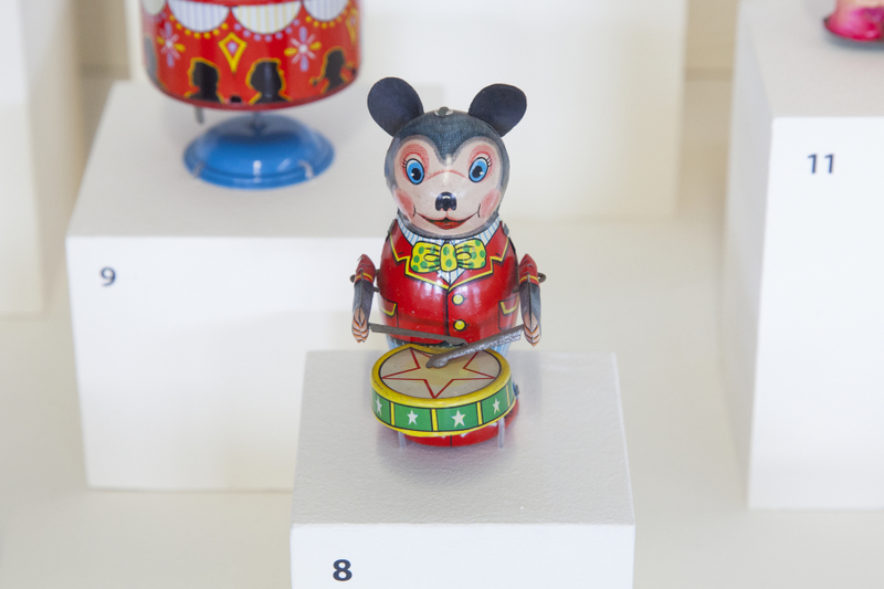 Image: Installation view of "Japanese Toys! From Kokeshi to Kaiju"