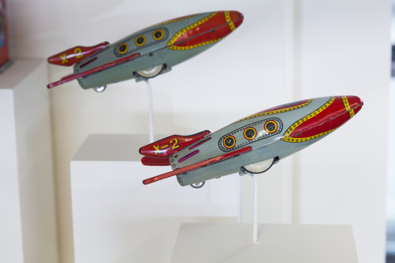Image: Installation view of "Japanese Toys! From Kokeshi to Kaiju"