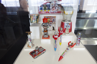 Image: Installation view of "Japanese Toys! From Kokeshi to Kaiju"