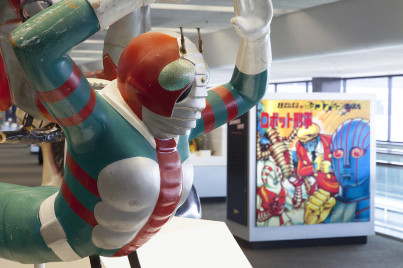 Image: Installation view of "Japanese Toys! From Kokeshi to Kaiju"