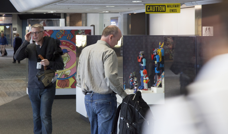Image: Installation view of "Japanese Toys! From Kokeshi to Kaiju"