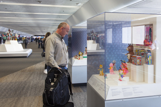Image: Installation view of "Japanese Toys! From Kokeshi to Kaiju"