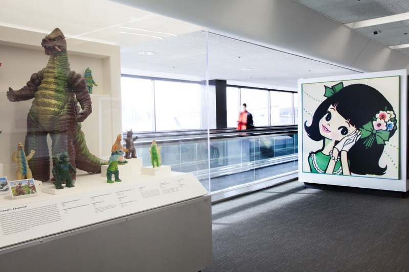 Image: Installation view of "Japanese Toys! From Kokeshi to Kaiju"