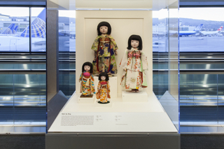Image: Installation view of "Japanese Toys! From Kokeshi to Kaiju"