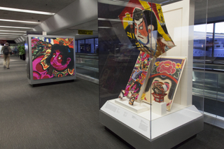 Image: Installation view of "Japanese Toys! From Kokeshi to Kaiju"