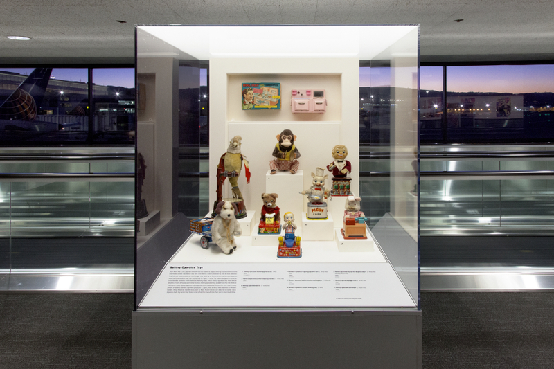 Image: Installation view of "Japanese Toys! From Kokeshi to Kaiju"