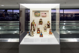 Image: Installation view of "Japanese Toys! From Kokeshi to Kaiju"