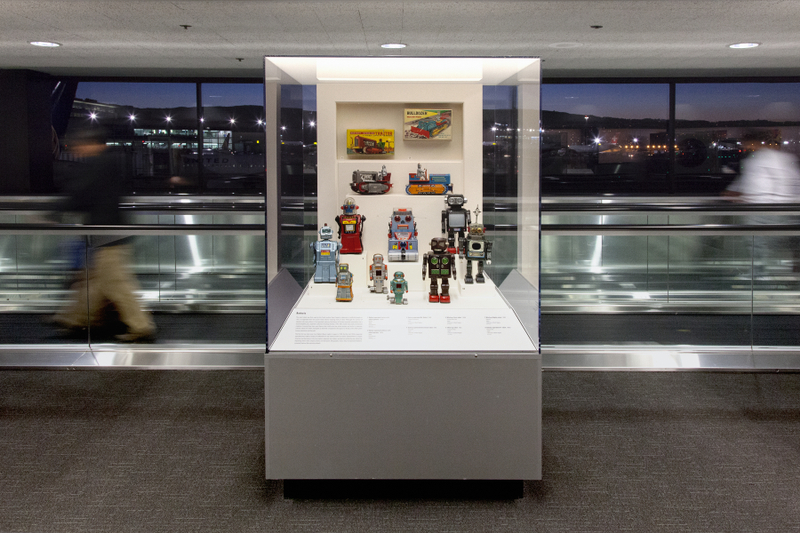 Image: Installation view of "Japanese Toys! From Kokeshi to Kaiju"