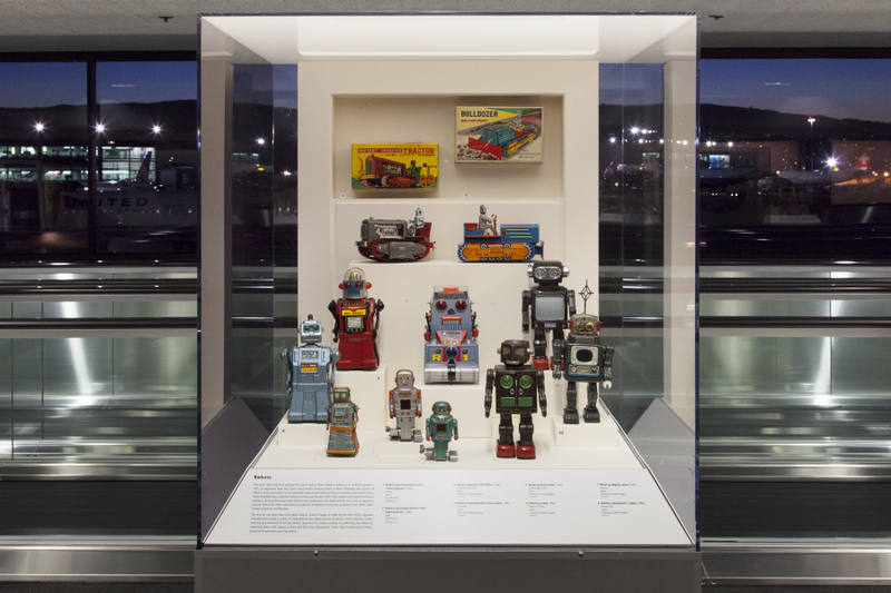 Image: Installation view of "Japanese Toys! From Kokeshi to Kaiju"