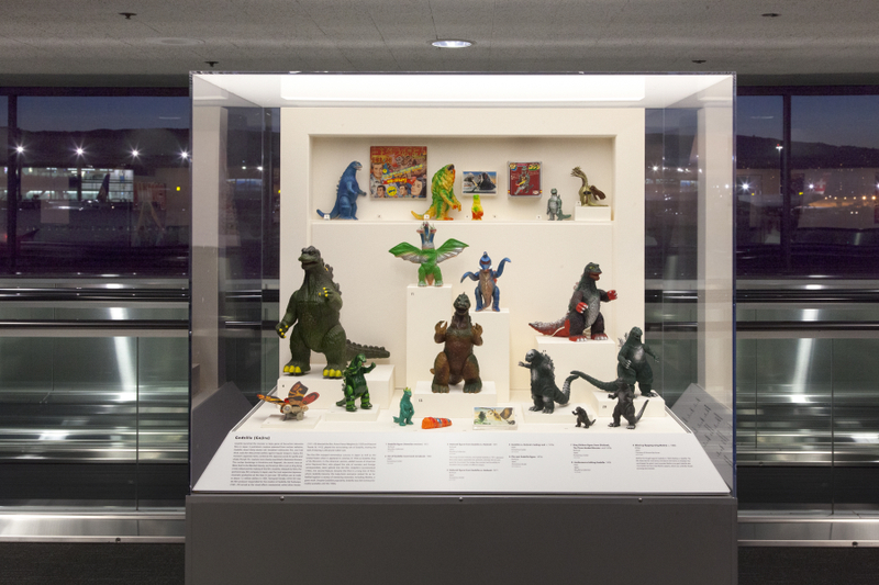 Image: Installation view of "Japanese Toys! From Kokeshi to Kaiju"