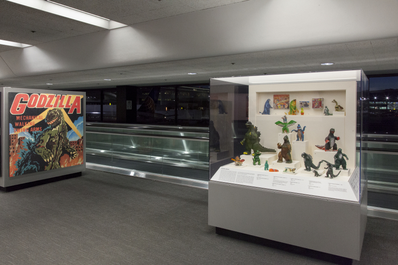 Image: Installation view of "Japanese Toys! From Kokeshi to Kaiju"