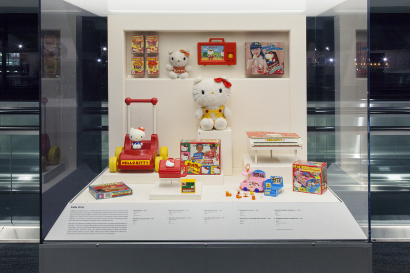 Image: Installation view of "Japanese Toys! From Kokeshi to Kaiju"