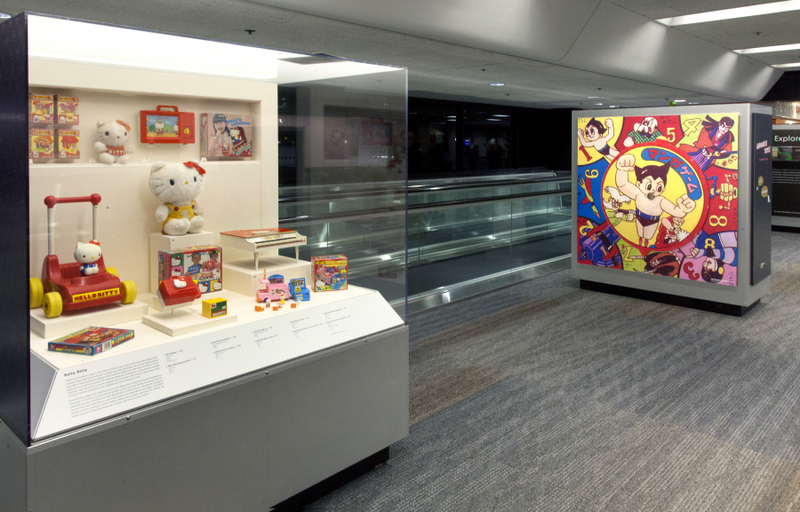 Image: Installation view of "Japanese Toys! From Kokeshi to Kaiju"