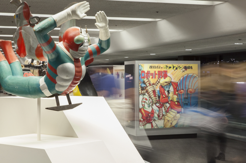 Image: Installation view of "Japanese Toys! From Kokeshi to Kaiju"