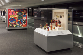 Image: Installation view of "Japanese Toys! From Kokeshi to Kaiju"