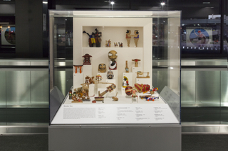 Image: Installation view of "Japanese Toys! From Kokeshi to Kaiju"