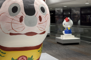 Image: Installation view of "Japanese Toys! From Kokeshi to Kaiju"