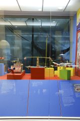 Image: Installation view of "Young Eyes on the Skies: The Golden Age of Aviation Toys"