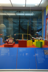 Image: Installation view of "Young Eyes on the Skies: The Golden Age of Aviation Toys"