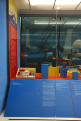 Image: Installation view of "Young Eyes on the Skies: The Golden Age of Aviation Toys"