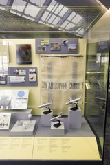 Image: Installation view of "How Freight Flies: A Legacy of Air Cargo Carriers"