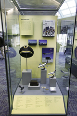 Image: Installation view of "How Freight Flies: A Legacy of Air Cargo Carriers"