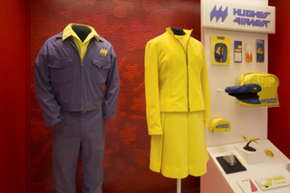 Image: Installation view of "Catch Our Style: California Regional Airlines"