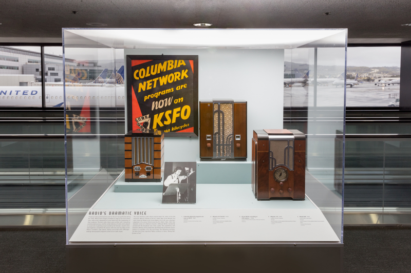 Image: Installation view of "On the Radio"