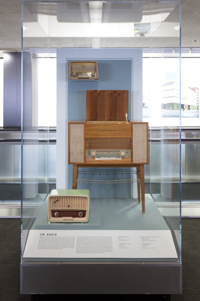 Image: Installation view of "On the Radio"