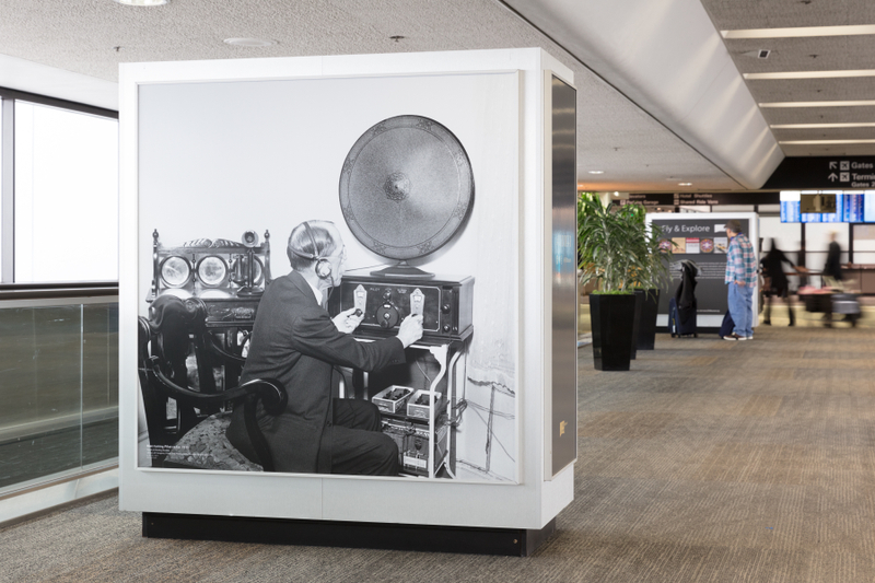 Image: Installation view of "On the Radio"