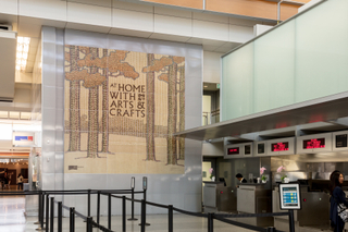 Image: Installation view of "At Home with Arts and Crafts"