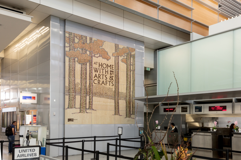 Image: Installation view of "At Home with Arts and Crafts"