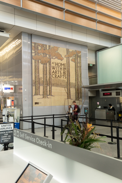 Image: Installation view of "At Home with Arts and Crafts"