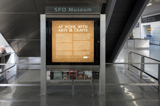 Image: Installation view of "At Home with Arts and Crafts"