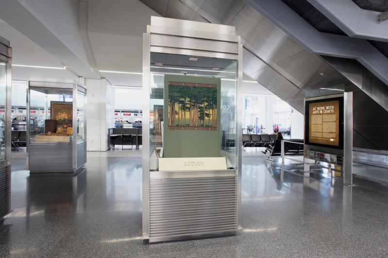Image: Installation view of "At Home with Arts and Crafts"
