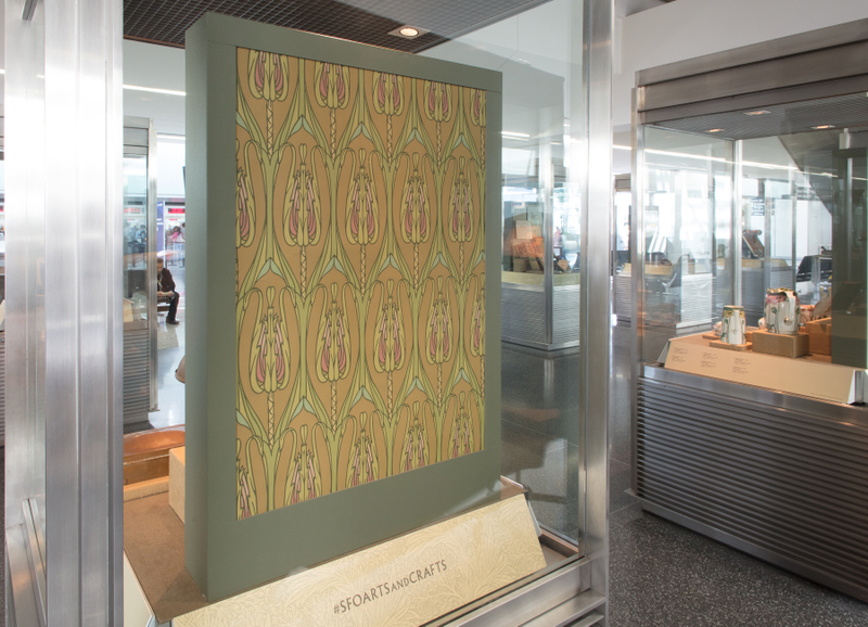 Image: Installation view of "At Home with Arts and Crafts"