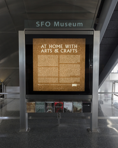 Image: Installation view of "At Home with Arts and Crafts"