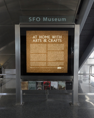 Image: Installation view of "At Home with Arts and Crafts"