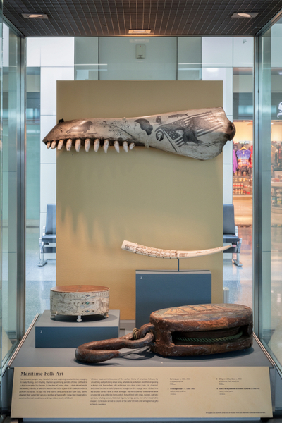 Image: Installation view of "American Folk Art: An Enduring Legacy"