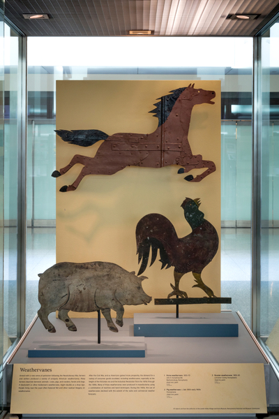 Image: Installation view of "American Folk Art: An Enduring Legacy"