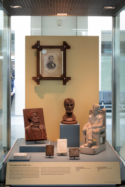 Image: Installation view of "American Folk Art: An Enduring Legacy"