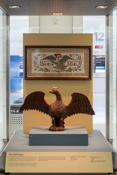 Image: Installation view of "American Folk Art: An Enduring Legacy"
