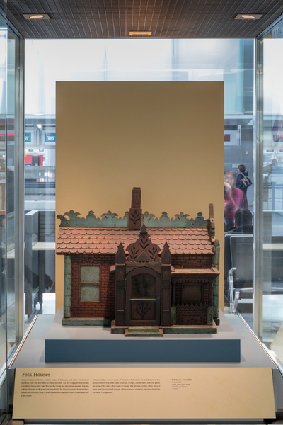 Image: Installation view of "American Folk Art: An Enduring Legacy"