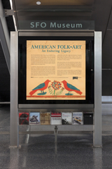 Image: Installation view of "American Folk Art: An Enduring Legacy"